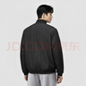阿迪達斯（adidas）三葉草系列 男 CLIMA OS BOMBER 短棉服 JX7783 黑色  M 曬單實(shí)拍圖