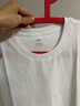 京東京造紅點(diǎn)10A抗菌短袖T恤圓領(lǐng)純棉打底衫男內搭衣服新年 白色 M 曬單實(shí)拍圖