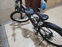 千里達（TRINX）M985山地自行車(chē)禧瑪諾21速油壓碟剎暮云灰15寸 曬單實(shí)拍圖