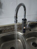 奧克斯（AUX）電熱水龍頭熱水器加熱水龍頭快速熱水變頻恒溫廚房下進(jìn)水 【變頻恒溫】電鍍銀+漏保插頭+萬(wàn)向噴頭 曬單實(shí)拍圖