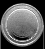 鯨萬(wàn)薈通用微波爐玻璃盤(pán) 微波爐轉盤(pán) 玻璃托盤(pán)25.5cm厘米平底盤(pán)子 W944 曬單實(shí)拍圖