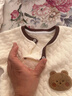 貝瑞加（Babyprints）嬰兒連體衣保暖哈衣男女寶寶夾棉爬服加厚連身衣家居服 棕熊73 曬單實(shí)拍圖