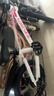 小探險家飛馳350兒童自行車(chē)6-12歲自行車(chē)兒童自行車(chē)學(xué)生自行車(chē)兒童山地車(chē) 粉黛白|7速+特效烤漆+禮包 18寸【適用身高120-150cm】 曬單實(shí)拍圖