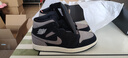 耐克（NIKE）男鞋Air Jordan 1 AJ1棕黑色舒適防滑耐磨減震中幫運動(dòng)復古籃球鞋 IB7110-002 40.5 曬單實(shí)拍圖