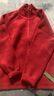 左西男童毛衣加厚開(kāi)衫外套兒童秋冬2025新款男孩大童線(xiàn)衣 紅色 140 曬單實(shí)拍圖