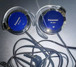 松下（Panasonic）有線(xiàn)耳機 重低音耳掛式耳機 RP-HS47GK-A1防滑 跑步運動(dòng)游戲耳機 藍色 曬單實(shí)拍圖