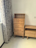 維莎源氏木語(yǔ)x維莎全實(shí)木斗柜簡(jiǎn)約小戶(hù)型床尾柜臥室六斗櫥家用儲物柜 六斗柜(500*380*1200mm) 曬單實(shí)拍圖