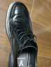 意爾康男鞋圓頭牛皮鞋系帶商務(wù)正裝鞋秋季新款通勤單鞋 97121W 黑色 43 曬單實(shí)拍圖