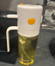 樂(lè )扣樂(lè )扣（LOCK&LOCK）倒噴兩用油壺廚房玻璃醋醬油調料油瓶 550mL奶白色 曬單實(shí)拍圖