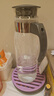 HARIO原裝進(jìn)口冷水壺大容量耐熱玻璃杯涼水茶壺果汁杯1400ML 曬單實(shí)拍圖
