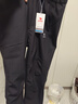 駱駝（CAMEL）加絨工裝男褲防風(fēng)防水傘兵軟殼休閑褲 C15CAYL6014 幻影黑 XL 曬單實(shí)拍圖
