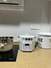 愛(ài)麗思（IRIS） 愛(ài)麗思電壓力鍋家用高壓鍋電飯煲火鍋智能多功能電飯鍋IRIS大容量 2.2L白色【數碼屏】 2.2L 曬單實(shí)拍圖