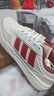 阿迪達斯男鞋女鞋新年紅色百搭低幫潮流運動(dòng)休閑板鞋 白色 42 曬單實(shí)拍圖