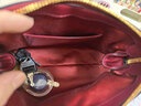 MiuMiu【禮物】繆繆女士Caprice牛皮革小號背包單肩包手提包 寶石紅 曬單實(shí)拍圖