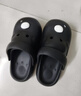 細細條（XIXITIAO）個(gè)性小狗包頭拖鞋女夏外穿可愛(ài)洞洞鞋防滑兩穿沙灘涼鞋男 黑色【得意狗狗】 38-39 【標準碼】 曬單實(shí)拍圖