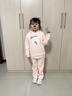 FILAX 彼得兔聯(lián)名兒童童裝衛衣2025年冬季女童小童加絨上衣 曬單實(shí)拍圖