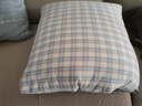 A類(lèi)全棉無(wú)拉鏈抱枕被口袋款車(chē)載靠墊抱枕辦公室純棉午睡薄被禮品 全棉抱枕被-繽彩格 大號50*50cm展開(kāi)150*195約3斤 曬單實(shí)拍圖