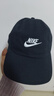 耐克NIKE運動(dòng)配飾男女太陽(yáng)帽棒球帽CLUB CAP帽子FB5368-011黑M/L 曬單實(shí)拍圖