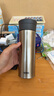 膳魔師（THERMOS）不銹鋼保溫杯男女泡茶杯車(chē)載便攜水杯團購定制刻字生日禮物TCMA 不銹鋼色 550ml 曬單實(shí)拍圖