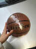 FEITESING正品籃球真皮牛皮質(zhì)感耐磨室內外7號成人比賽5號兒童6號學(xué)生刻字 升級大顆粒吸濕灰棕【十年打壞包賠】 七號籃球（標準球） 曬單實(shí)拍圖