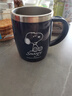 史努比（SNOOPY）保溫杯不銹鋼隔熱喝水杯子男女情侶辦公室咖啡杯學(xué)生大容量飲水杯 曬單實(shí)拍圖