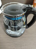 天喜（TIANXI）玻璃茶壺泡茶壺耐熱大容量耐高溫加厚茶具泡茶器茶水分離壺沖茶器 單壺2000ml 曬單實(shí)拍圖