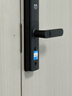 華為同款智能門(mén)鎖指紋鎖密碼鎖木門(mén)室內門(mén)臥室辦公室門(mén)把手電子鎖 黑色分體款-智能藍牙版（APP管理） 曬單實(shí)拍圖