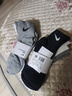耐克NIKE 男女通款 運動(dòng)配飾 三雙裝 短襪 PERFORMANCE LIGHTWEIGHT QUARTER 運動(dòng)襪 SX4706-901麻灰色L碼 曬單實(shí)拍圖