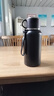中麒316保溫杯不銹鋼大容量男女學(xué)生茶杯水杯子智能顯溫刻字年會(huì )定制 【升級手柄-316】曜石黑800ml 曬單實(shí)拍圖
