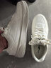 鴻星爾克板鞋冬季新款男鞋經(jīng)典小白鞋休閑鞋厚底增高滑板鞋百搭運動(dòng)鞋子男 微晶白 42 曬單實(shí)拍圖