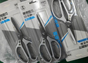 綠林（GREENER）強力不銹鋼剪刀多功能辦公廚房開(kāi)箱剪刀家用工業(yè)鋅合金剪刀213mm 曬單實(shí)拍圖