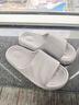 海瀾之家（HLA）拖鞋男士拖鞋夏季新款抗菌防滑室內家居家室內浴室沙灘情侶拖鞋女 大象灰 44-45 曬單實(shí)拍圖