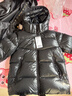 高梵黑金鵝絨服先鋒4.0五格男女同款短款冬季時(shí)尚羽絨服外套 黑色 L 曬單實(shí)拍圖
