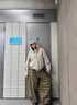 OEMG 美式復(fù)古條紋拉鏈開衫連帽衛(wèi)衣女男春秋季寬松百搭潮流上衣外套 XH165杏色 【高品質(zhì)】 M [建議85-105斤] 曬單實拍圖
