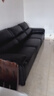芝華仕頭等艙黑爵士30125半青皮真皮電動(dòng)沙發(fā)床黑3.06M大戶(hù)型沙發(fā)客廳 曬單實(shí)拍圖
