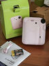 富士（FUJIFILM）instax  mini12 一次成像 立拍立得相機 mini12 薄荷綠 官方標配（無(wú)相紙及周邊配件） 曬單實(shí)拍圖