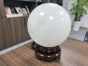 IKXO純天然白水晶球擺件喬遷開(kāi)業(yè)禮客廳辦公室玄關(guān)廚房臥室高檔裝飾品 白水晶球20厘米 曬單實(shí)拍圖