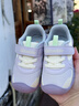 基諾浦（ginoble）步前鞋男女寶寶鞋子2026年春季新品學(xué)步鞋0-1歲童鞋GB2519 淡紫_象牙白 21 130mm 適合腳長(cháng)130-135mm 曬單實(shí)拍圖