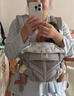 ERGObaby二狗背帶嬰兒抱娃神器四季透氣外出旅行遛娃神器breeze解放雙手 【經(jīng)典款】Omni360-灰色 曬單實(shí)拍圖