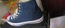匡威（Converse）男女All Star系列 經(jīng)典帆布高幫休閑運動鞋 102307 41.5碼US8碼 曬單實拍圖