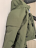 鴨鴨（YAYA）【王一博同款】戶(hù)外登山羽絨服男士2024冬季新款短款加厚外套YX 軍綠色 XL /180 曬單實(shí)拍圖