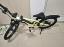京東京造靈躍山地自行車(chē)京東自營(yíng)6-10-12歲兒童自行車(chē)學(xué)生變速20寸青檸綠 曬單實(shí)拍圖