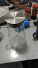 樂(lè )唯詩(shī)冷水壺高硼玻璃水壺耐高溫涼水壺家用大容量果汁冷泡壺扎壺涼水杯 樂(lè )韻高硼冷水壺【透明】1.6L 曬單實(shí)拍圖