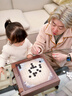 菲加尼兒童桌游棋盤(pán)玩具五子棋飛行跳棋軍旗國際中國象棋男女孩生日禮物 曬單實(shí)拍圖