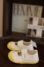 TOPSTAR【新款】?jì)和夹型覂刃浀撞夹變簣@小白鞋寶寶單鞋 米面黃底 26 【內長(cháng)16.5cm 建議腳長(cháng)15.5cm】 曬單實(shí)拍圖