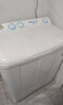 海爾（Haier）半自動(dòng)雙桶雙缸洗衣機 12KG大容量  強力去污洗大件 一級能效家電國家補貼以舊換新 XPB120-81D2 曬單實(shí)拍圖