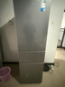 美的（Midea）220L三門(mén)冰箱灰色租房家用客廳宿舍小型冰箱三開(kāi)門(mén)三溫低耗省電低音運行BCD-220TM 曬單實(shí)拍圖