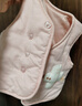 童泰（TONGTAI）嬰兒馬甲秋冬季純棉夾棉兒童衣服男童女童上衣坎肩馬夾粉色66cm 曬單實(shí)拍圖