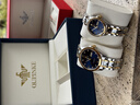 歐品客高端名牌2026新款情侶手表全自動(dòng)機械表真金浮雕男女對表十大名表 鋼帶全金情侶一對升級版【終身質(zhì)?！?41mm 曬單實(shí)拍圖