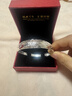 中國珠寶生日新年禮物送女友銀手鐲女999足銀鐲子送媽媽丈母娘母親奶奶 曬單實(shí)拍圖